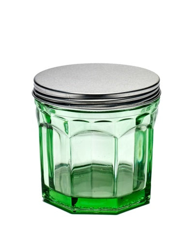 Serax - Paola Navone - VOORRAADPOT + DEKSEL S GROEN FISH & FISH