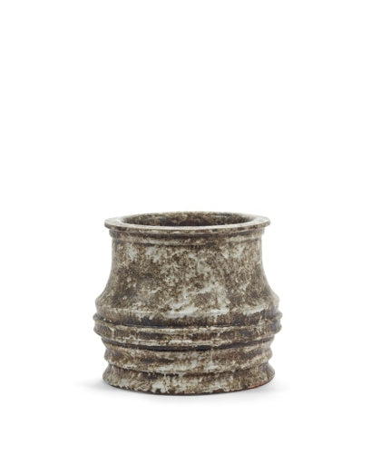 Serax - Kelly Wearstler - Plantenpot 01 M Wit Bruin Mesa
