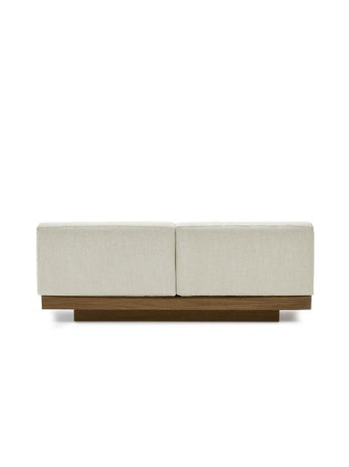 Serax - Vincent Van Duysen - BENCH 2-ZIT INDOOR BONE COGNAC RUDOLPH