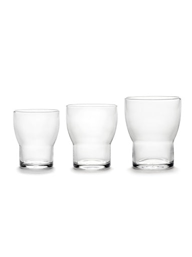 Ann Demeulemeester - Universeel Glas 35 cl Transparant Edie - Set van 4