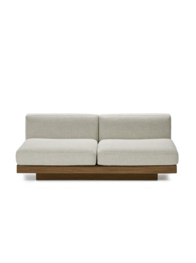 Serax - Vincent Van Duysen - BENCH 2-ZIT INDOOR BONE COGNAC RUDOLPH