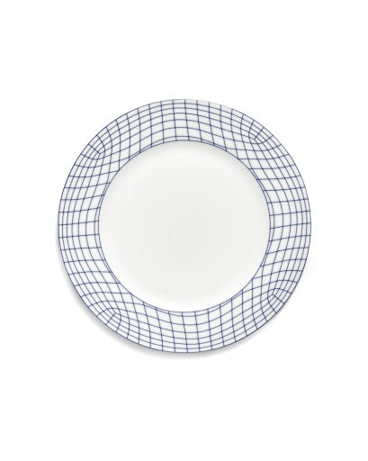 Serax - Ann Van Hoey - BORD M WIT-BLAUW NIDO