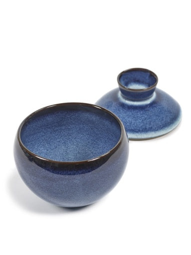 Serax - Pascale Naessens - POTJE MET DEKSEL °2 L DONKERBLAUW PURE