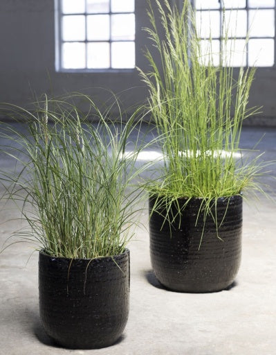 Serax - Serax - SIERPOT S ZWART BRUIN GLAZED SHADES