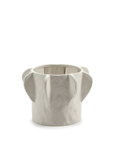 FLOWER POT 02 S BEIGE MOLLY