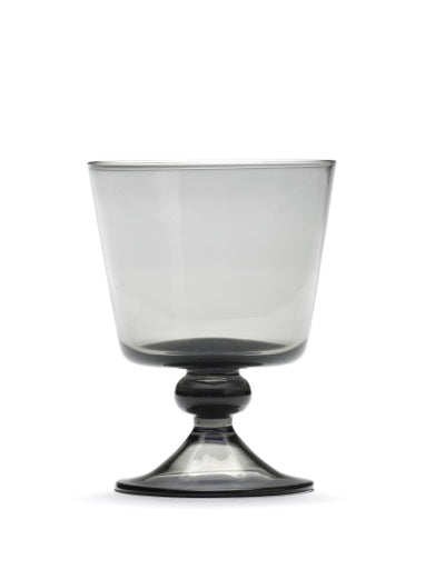 Serax - Marie Michielssen - Wittewijnglas Smoky Grey La Mère - Set van 4