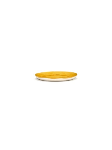 Serax - Ottolenghi - BORD S GEEL STRIPES ROOD FEAST