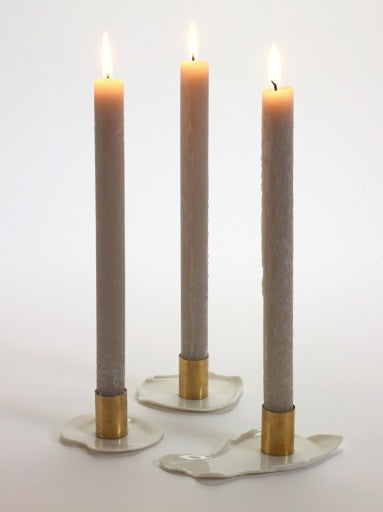 CANDLE HOLDER COPPER ASS/4 MARIE