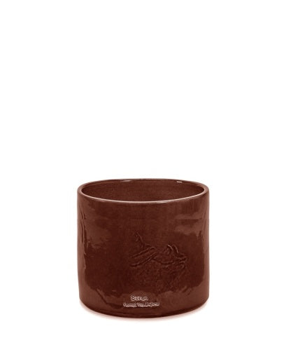 Serax - Vincent Van Duysen - SIERPOT 02 BRUIN VASO