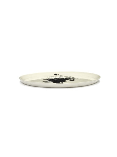 Serax - Ottolenghi - Serveerbord Wit Artisjok Zwart Feast