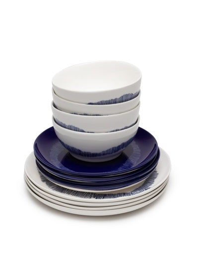 Serax - Ottolenghi - Set Wit/Dark Blue Feast