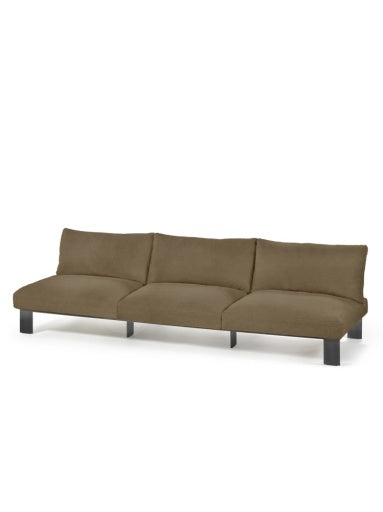 Serax - Bea Mombaers - Bench 3-Seat+Kussen Outdoor Camel