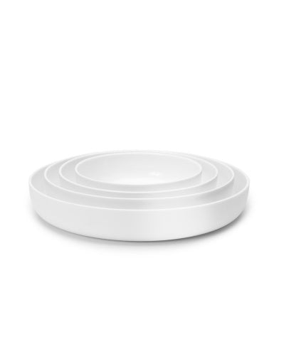 Serax - Piet Boon - DIEP BORD GEGLAZUURD S WIT BASE