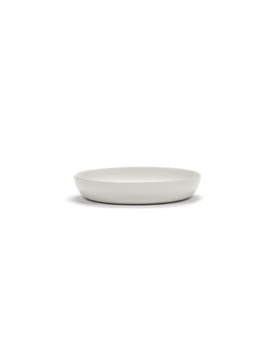 Serax - Ottolenghi - BORD HOOG WIT STRIPES ROOD FEAST