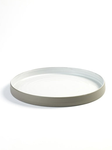 Serax - Martine Keirsebilck - BORD RECHTE RAND M WIT DUSK