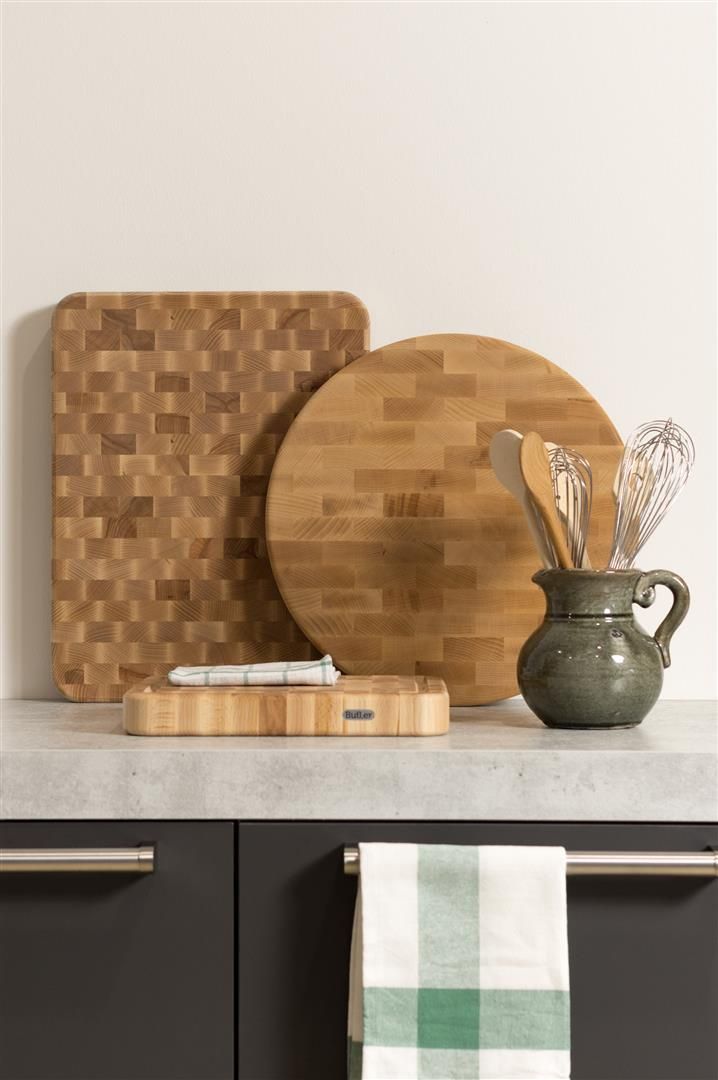 Butler - Snijplank Beuk kops 40 cm rond